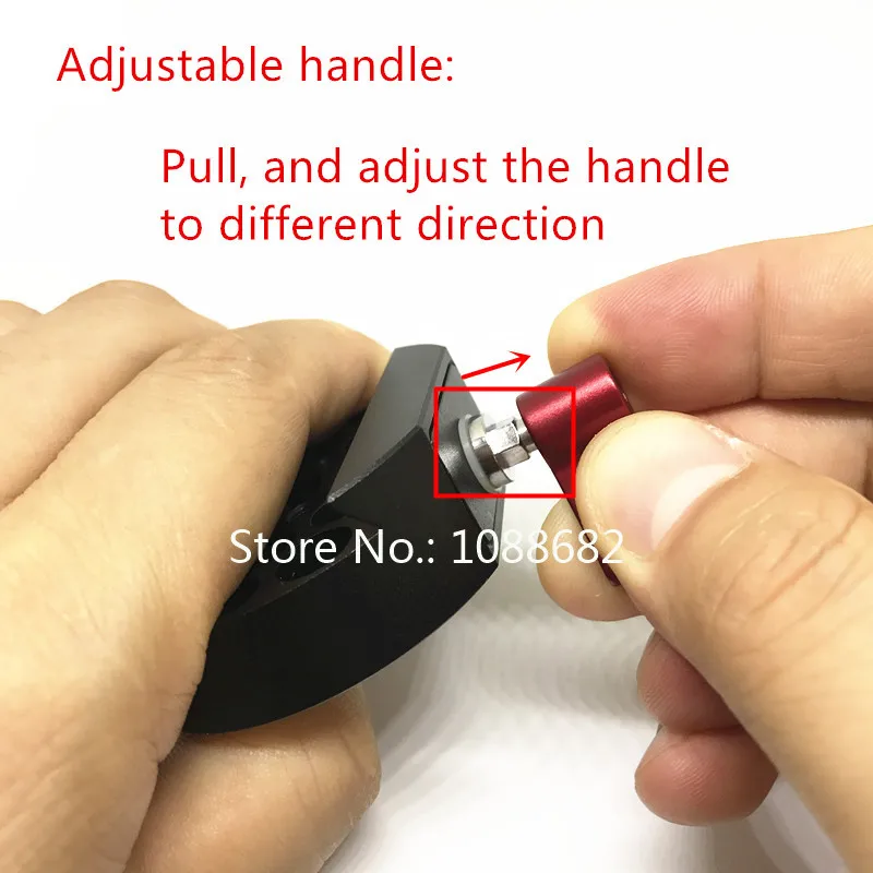 Quick Release Plate Adapter Mount Stabilizer for DJI Ronin SLR DSLR Camera Fotografica Studio Kit (8)_