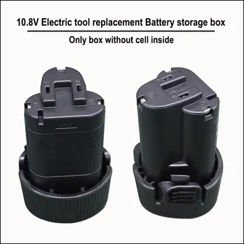 

BL1013 electric drill replacement 18650 battery storage box and case with PCB DIY tool Battery
