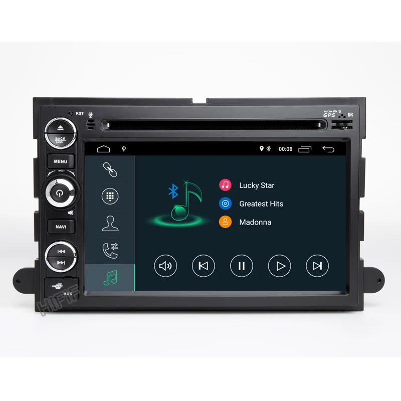 Best HD 1024*600 Android9.0 Car DVD GPS Player for Ford F150 EXPEDITION,EDGE,FUSION,EXPLORER WIFI 4G Bluetooth Radio Stereo 4G RAM SD 4