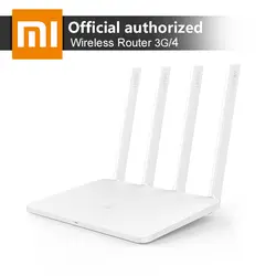 Xiao Mi WiFi Беспроводной маршрутизатор роутер 3 г 1167 Мбит/с Wi-Fi ретранслятор 4 1167 Мбит/с 2.4 г/5 ГГц двойной 128 МБ NAND Flash Встроенная память 256 МБ памяти