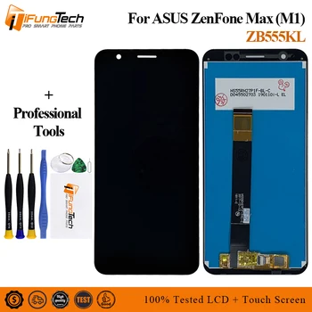 

5.5" Free Shipping For ASUA ZenFone Max M1 ZB555KL Touch Screen Digitizer Glass LCD Display Assembly Replacement