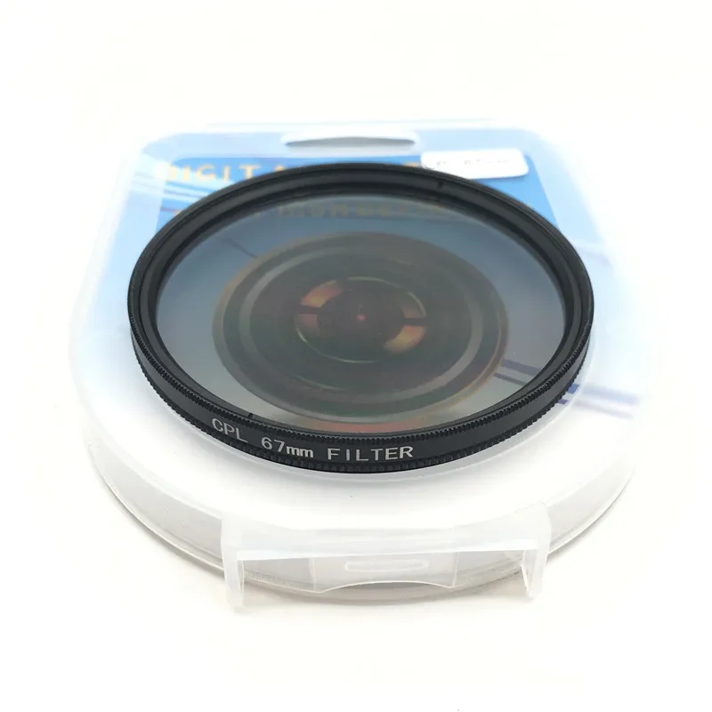 CPL Циркулярный поляризационный фильтр с ультратонкой оправой Камера фильтр для цифровой зеркальной камеры Canon Nikon DSLR Камера объектива 52 мм/55/58/62/67/72/77/82 мм