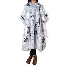 Салон Парикмахерская Стрижка волос Водонепроницаемая Ткань Салон Парикмахерская мантия накидка Парикмахерская накидка мантия ткань для чистки