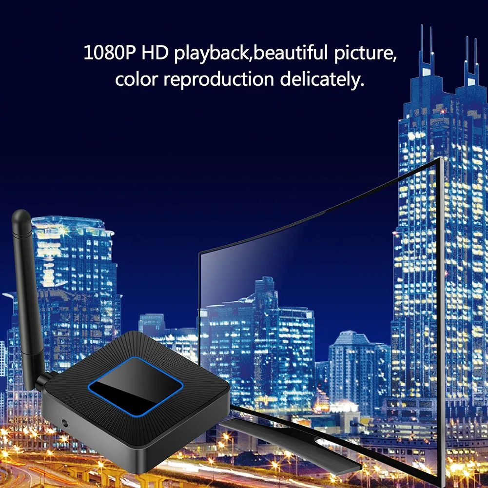 Экран зеркальный адаптер Dongle Q4 5G/2 4G 1080 P двухдиапазонный WiFi дисплей видео
