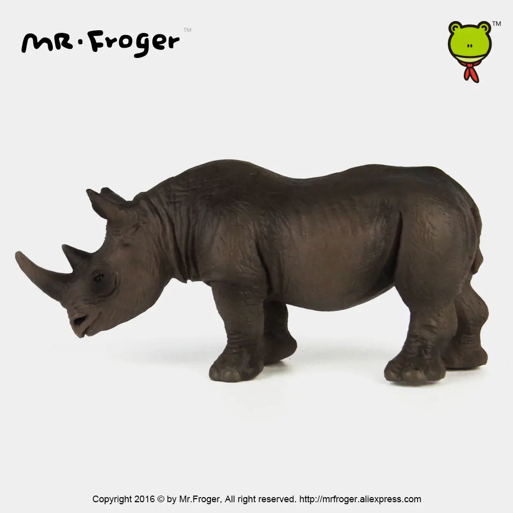 Mr.Froger африканские носороги Детские Пластиковые Дикие животные игрушки для детей