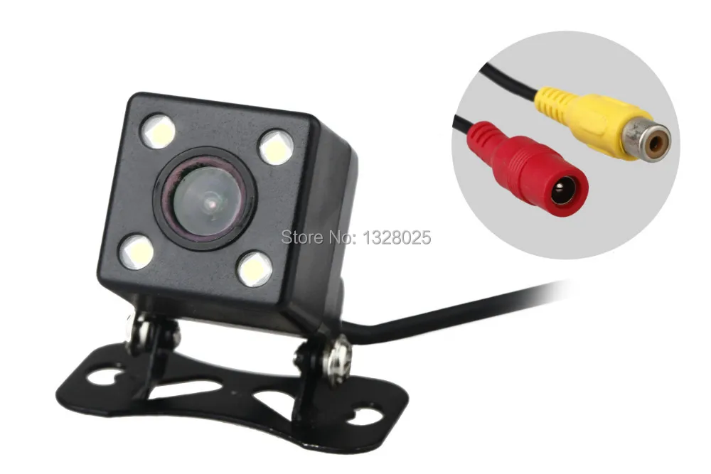 Free shopping Rear Cameras color night vision waterproof with 170 Degree universal car Can adjust the