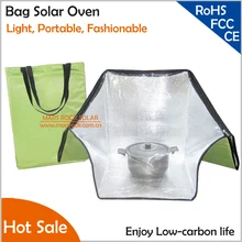 Акция! Свет Портативный модная сумка солнечная печь, экологически чистые должны сумка солнечная печь для приготовления