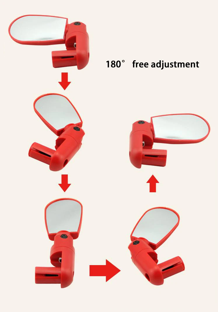 Красочное Велосипедное Зеркало универсальное регулируемое зеркало заднего вида MTB оборудование горный велосипед руль зеркала заднего вида
