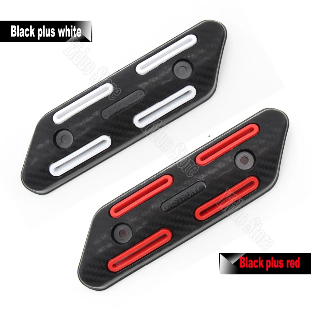 / Nero Un Xin 610/ mm Universale Moto Tubo di Scarico Anti Hot Aluminum Exhaust Heat Shield Copertura Leg Protector for Dirt Pit Bike Honda Kawasaki Yamaha K.T.M/