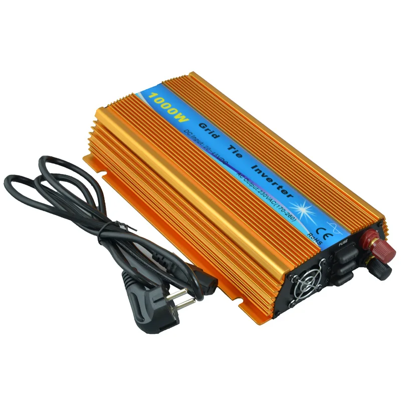 FREE Shipping!!1000W 24V Grid tie micro inverter, DC20V~40V, AC90V 140V