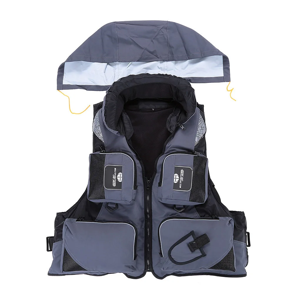 

Professional Life Vest Adult Swimming Boating Life Vests For Drifting Survival Fishing Sports Safety Man Jacket Water Sports