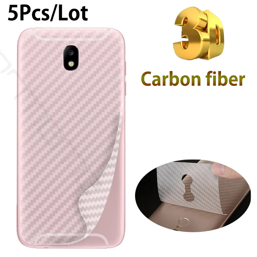 

For Huawei Y9 (2019) 3D Anti-fingerprint Carbon Fiber Back Film Rear Screen Protector (Not Tempered Glass)