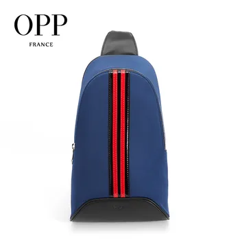 

OPP 2020 Men's Bag Single Shoulder Messenger Bag High Capacity Street Style Chest Sling Bag Travel Crossbody Bag