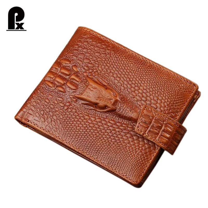  designer brand genuine leather men wallets mens wallet with coin pocket short male alligator purses wallets cudzan portfolio man 