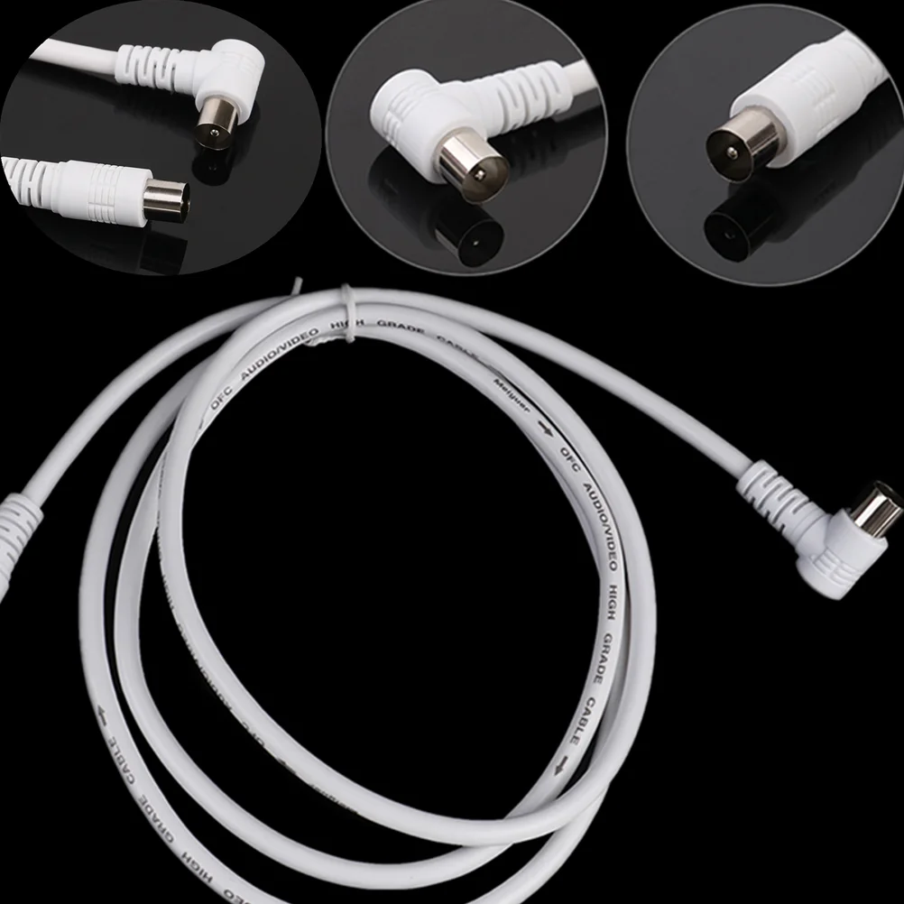 

1Pc 1.5/3/5M 1X TV line Digital Television Cable Tv/m-tv/stb Antenna Hd Digital Video Rf Cable