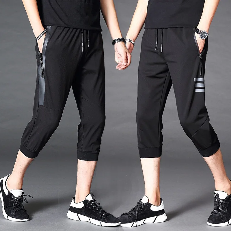 

Seven-cent Men's Summer Korean Version Fashion Summer Men's Leisure Students'Loose Sports Seven-cent Thin