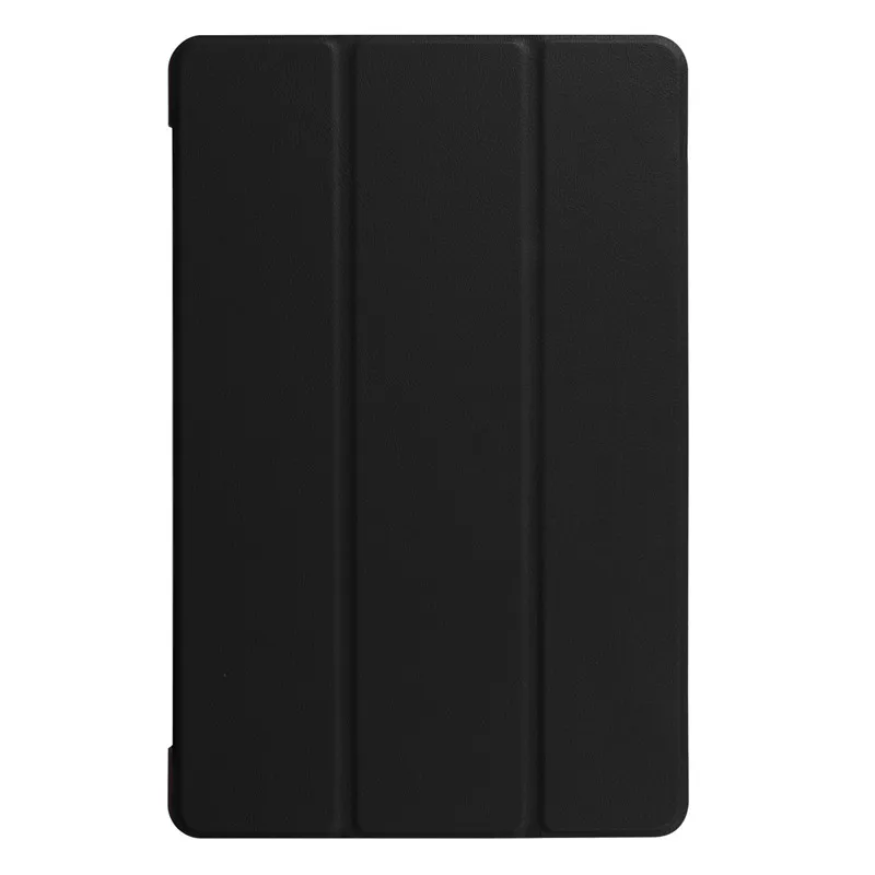 Роскошный чехол-книжка Qosea для huawei MediaPad M5 10,8 из искусственной кожи с подставкой для huawei MediaPad M5 8,4 - Цвет: Черный