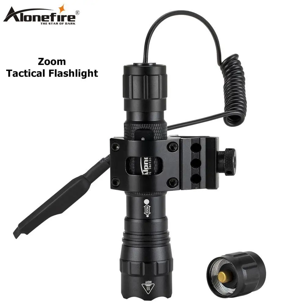 Мини фонарь AloneFire tk503 для охоты кемпинга оборудование освещения фонасветильник