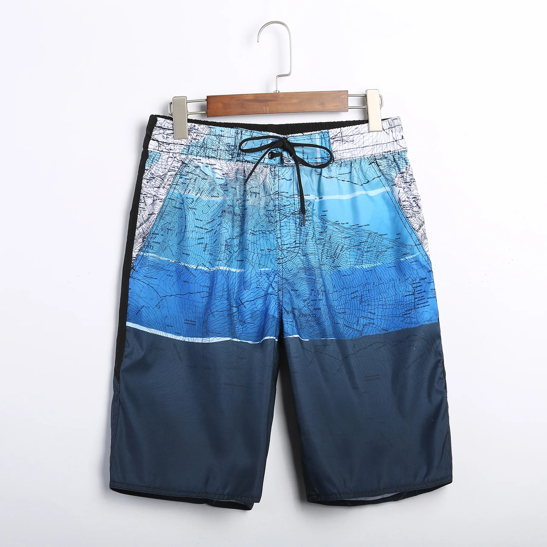 2017 Fashion Men Beach Shorts Homme Quick Drying Summer Board Shorts