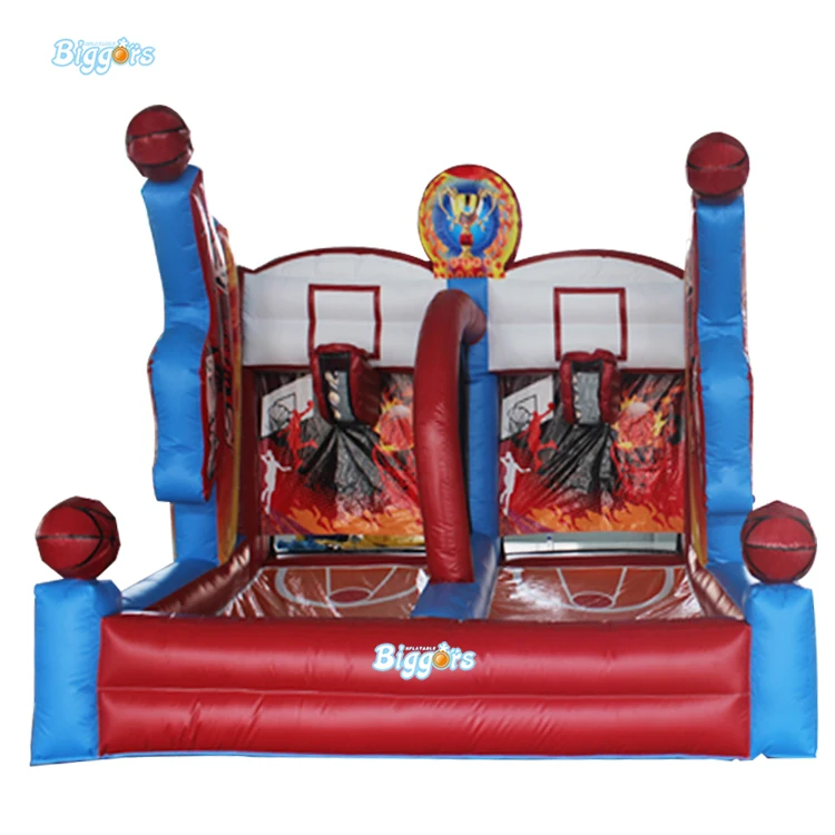 Kids Inflatable Soccer Basketball Goal Post Sport Games for Sale in