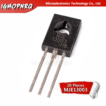 

20pcs MJE13003 MJE13003-2 E13003 E13003-2 TO-126 new original