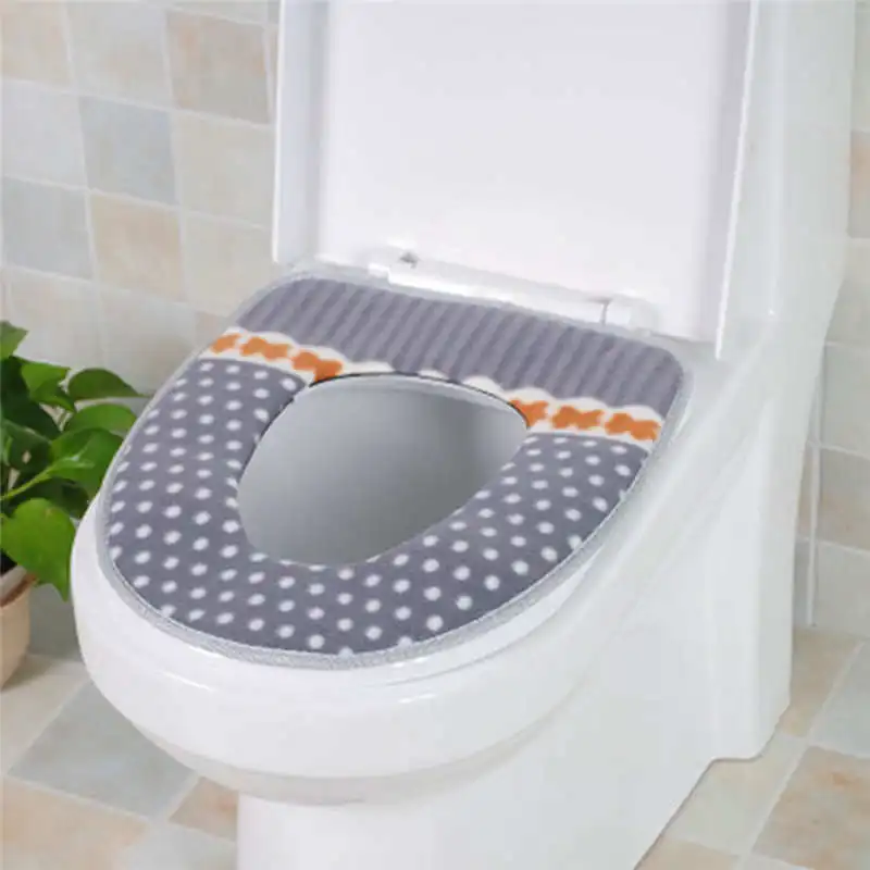 Bathroom Protector Closestool Soft Warmer All Shape Toilet Cover Seat Lid toilet mat bathroom wereld cat toilet mats 19jan22