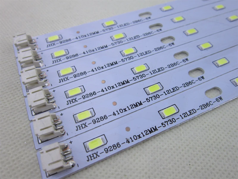 Светодиодная печатная плата лампа pcb SMD5730 + Драйвер входная 410 лм/Вт мм 6W12W18W24W30w36W