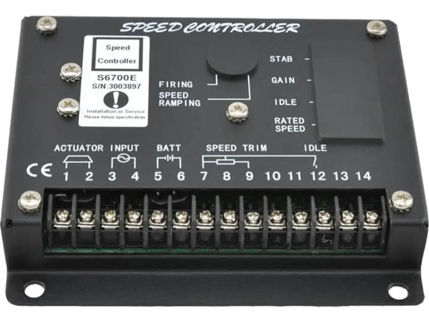 

S6700E Speed Control Unit Generator Speed Control Board Free Shipping 12002254
