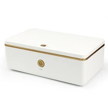 Портативная коробка для дезинфекции УФ озона двойная коробка для стерилизации USB зарядка коробка для хранения чистящее устройство инструменты для личной гигиены