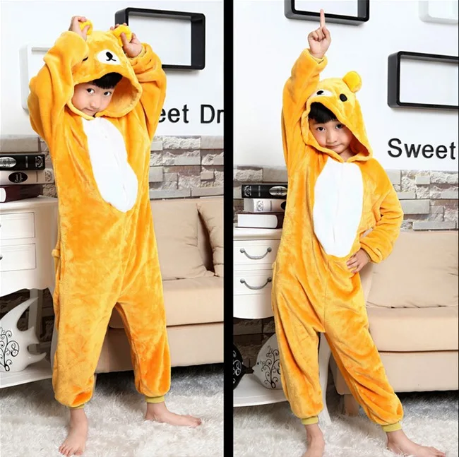Пикачу Семья подходящая друг к другу одежда для сна totoro stitch Косплэй родителей для маленьких девочек пижама для мальчиков зимний комбинезон SA1381