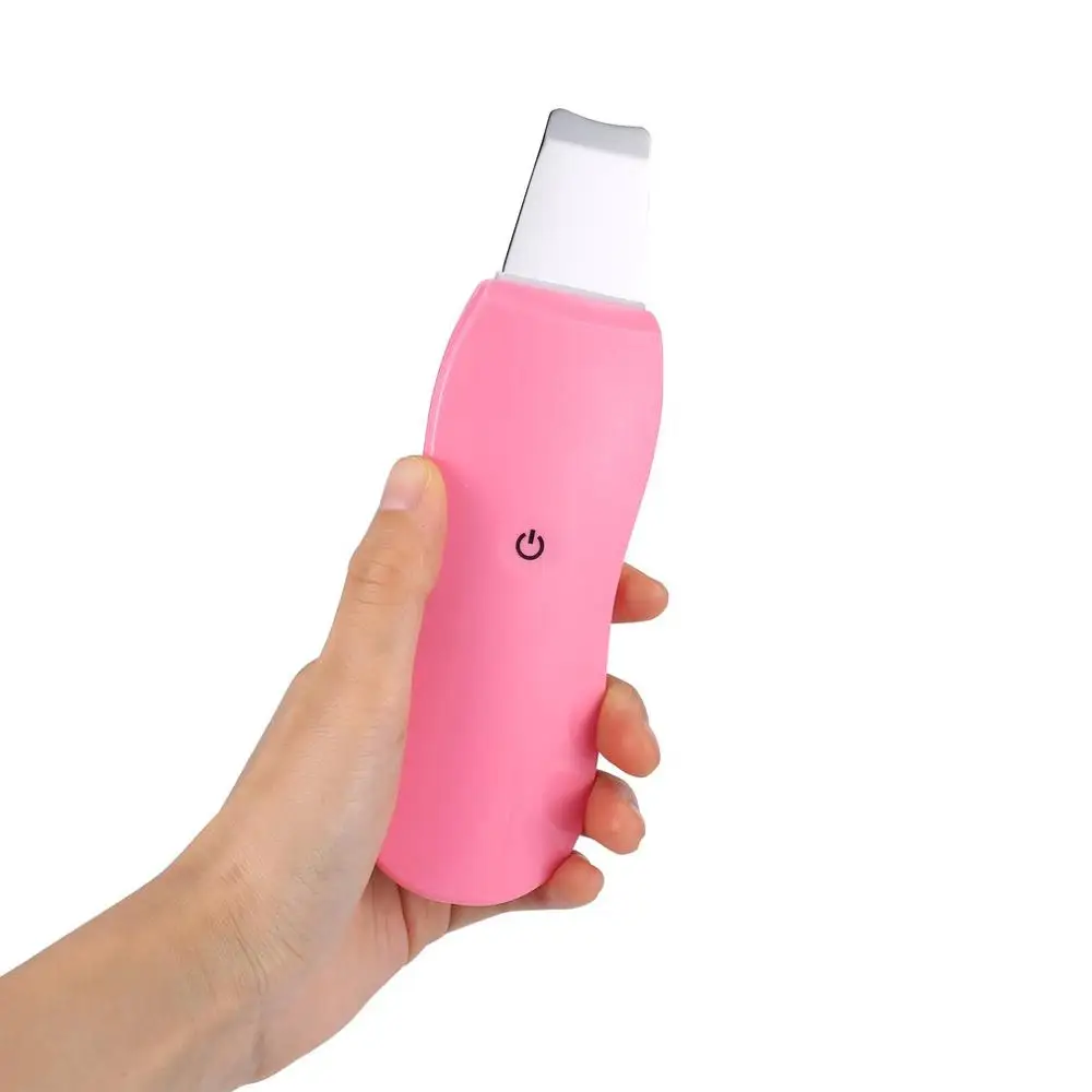  Ultrasonic Deep Face Cleaning Machine Skin Scrubber Dirt Blackhead Wrinkles Spots Remover Facial Wh