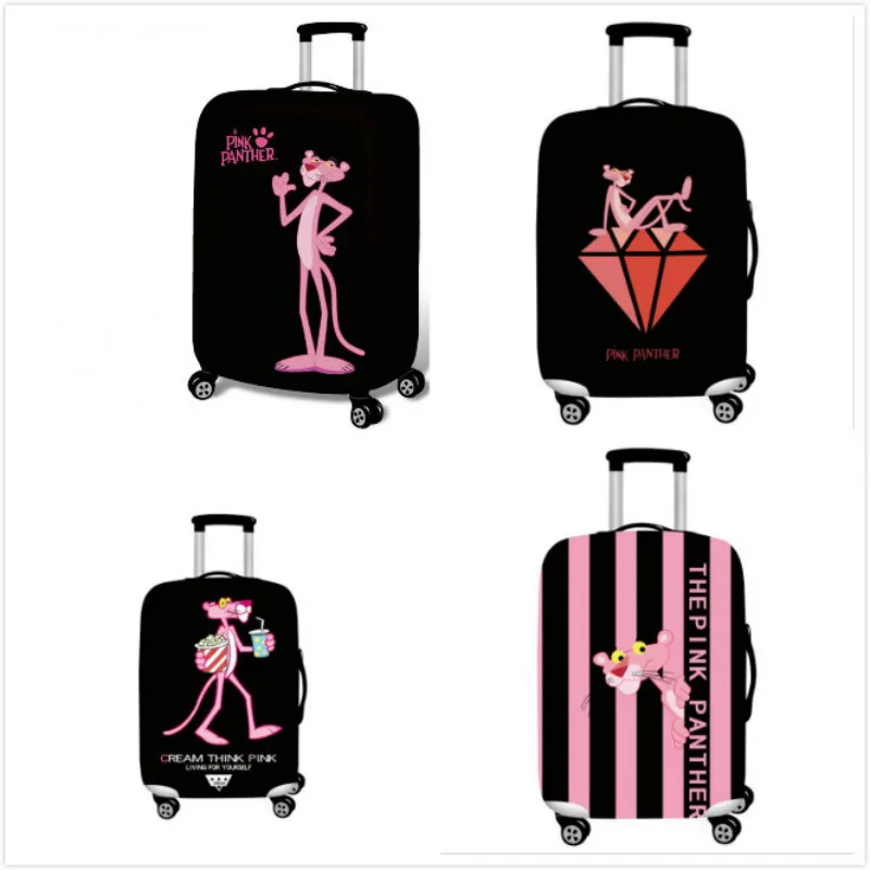 

1PC 18"-32'' Elastic Travel Luggage Cover Suitcase Protective Pink Panther Case Protector