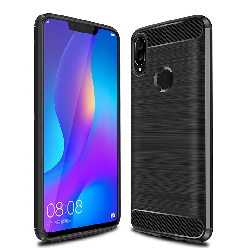 

Ojeleye Phone Cover Case For Huawei P Smart 2019 Case Silicon Anti-Knock Covers For Huawei Nova 3 lite POT-LX1 Cover