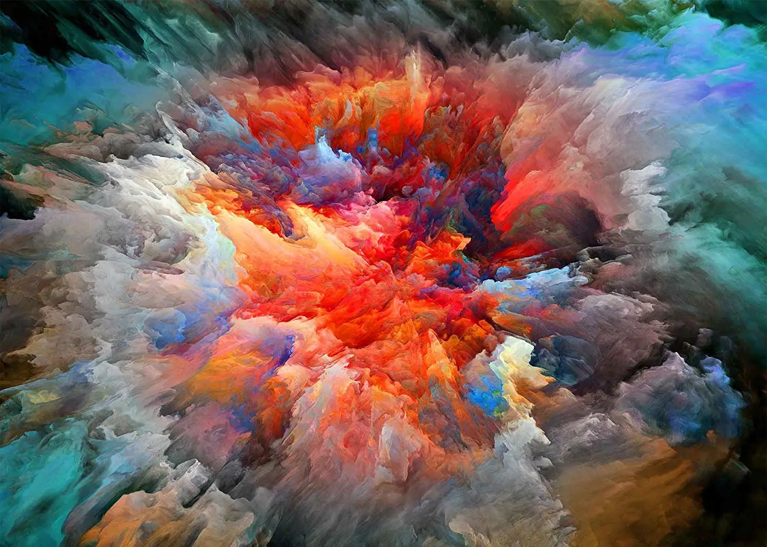7x5ft Abstract Colorful Painting Photography Backdrops Photo Props Studio Background