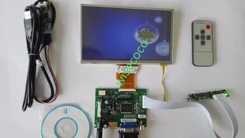 

7 inch for Raspberry Pi LCD Display Screen TFT Monitor AT070TN92 with Touch Screen VGA Input Driver Board Controller