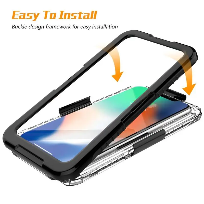 waterproof case for iphone xr (8)