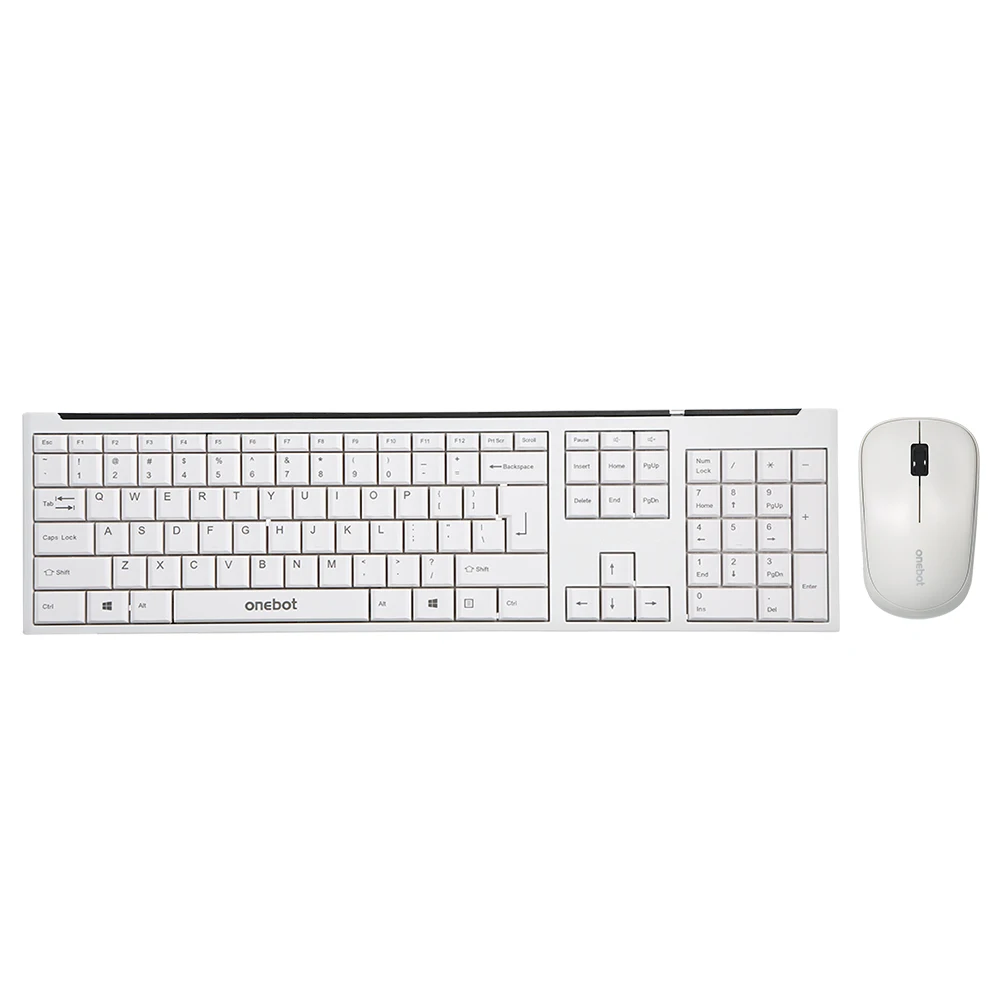 

onebot 2.4GHz Wireless Keyboard Mouse Combo 1000DPI mice computer pc keyboards wireless for laptop desktop pc MacBook Air pro