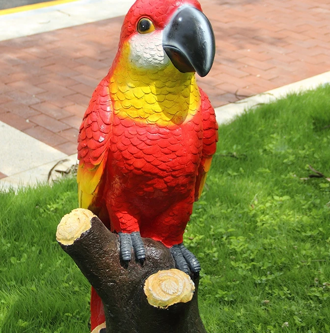 Online Buy Wholesale parrot sculptures from China parrot sculptures