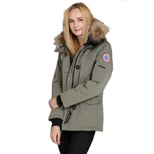 2017 Brand New Women Winter Coat MonteBello Parka Goose Down Feather Jacket Waterproof Overcoat with Big Real Raccoon Fur Collar