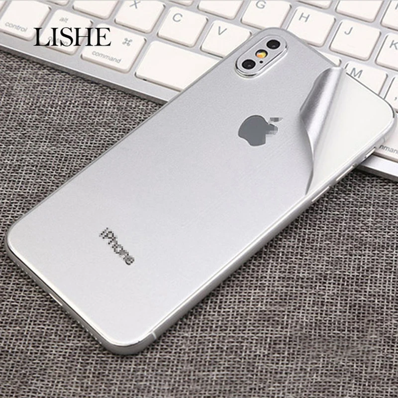 Luxury Bright Mobile Phone Stickers For iPhone 7 6 6S 8 Plus Back Protect Film Decal For iPhone X XS Sticker Adesivos Pegatinas Luxury Bright Mobile Phone Stickers For iPhone 7 6 6S 8 Plus Back Protect Film Decal For iPhone X XS Sticker Adesivos Pegatinas