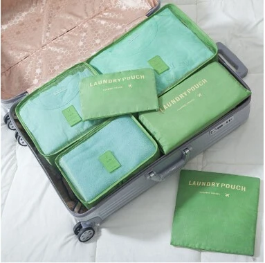 Портативный высококачественный Oxford Тканевые для путешествий Сетчатая Сумка органайзер для багажа Упаковка объемный Органайзер дорожные сумки портативные сумки для путешествий - Цвет: 1