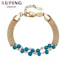 Xuping модный браслет, очаровательный подарок, акция для женщин, браслеты, холодное покрытие, модные ювелирные аксессуары 74021