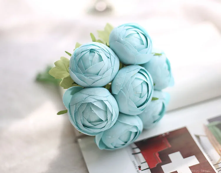 YO CHO Wedding Bouquet Roses Artificial Wedding Accessories Bridesmaids Bridal Bouquets Flowers Mariage  (4)