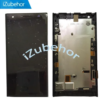 

100% Warranty LCD Screen Display With Touch Screen Digitizer Glass +Frame assembly FOR Philips Xenium s396 by free shipping