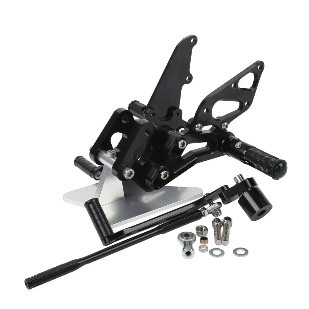 Motorcycle CNC Rear Footrest Footpeg Set For SUZUKI GSX R GSXR600