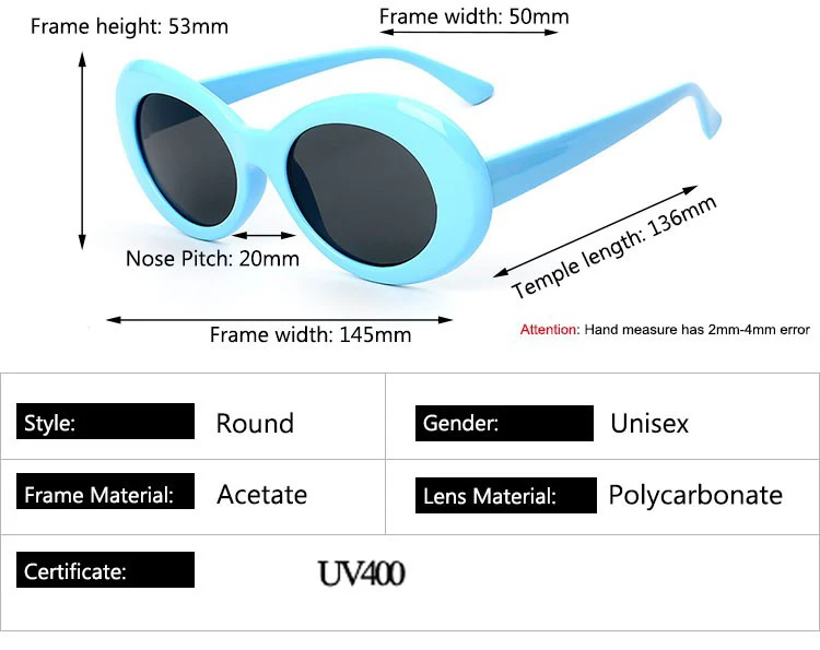 Longkeader новые NIRVANA Kurt Cobain солнцезащитные очки для мужчин и женщин ретро овальные солнцезащитные очки модные Unsix очки UV400 Gafas чехол
