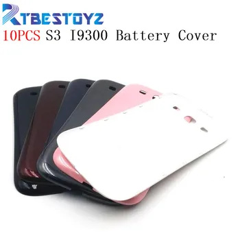 

RTBESTOYZ 10PCS/Lot S3 Original Phone Battery Door Cover Back Housing Cover Case For Samsung Galaxy S3 i9300 i9305