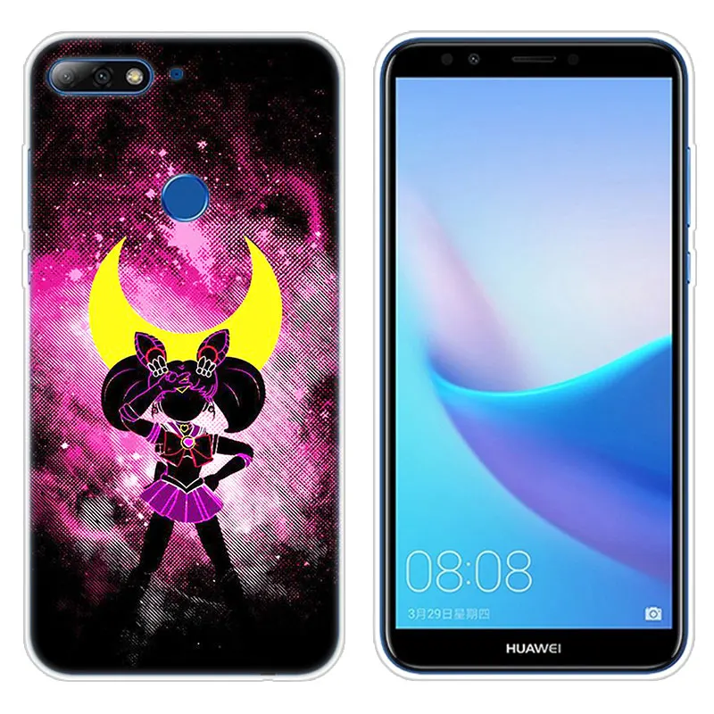 Чехол силиконовый для Huawei Mate 10 20 Lite Pro Y7 Y9 Prime 2019 Y5 Y6 2018 2017|Бамперы| |