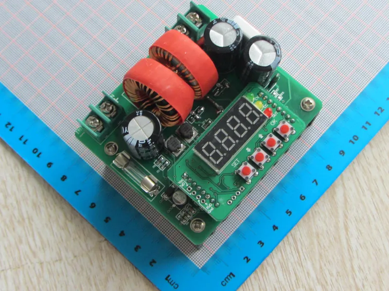 

1pc 400W DC 8V-80V 10A Digital-controlled Voltage Current Boost Converter BST400