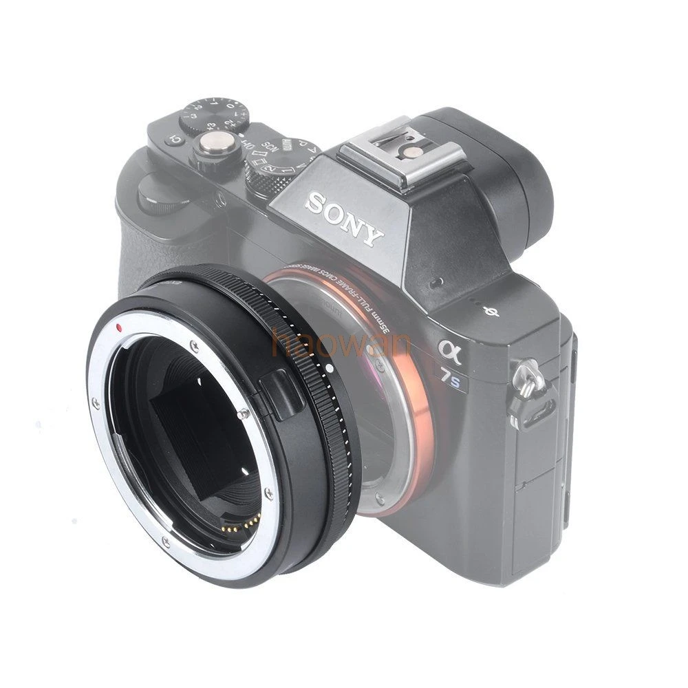 

Auto Focus w Aperture Lens Adapter Macro Extension Tube for EF EF-S Lens to E Mount Full Frame A9 A7 A7R A7SII A7II a6500 camera